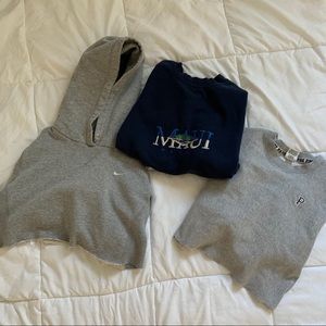 Cropped sweatshirt